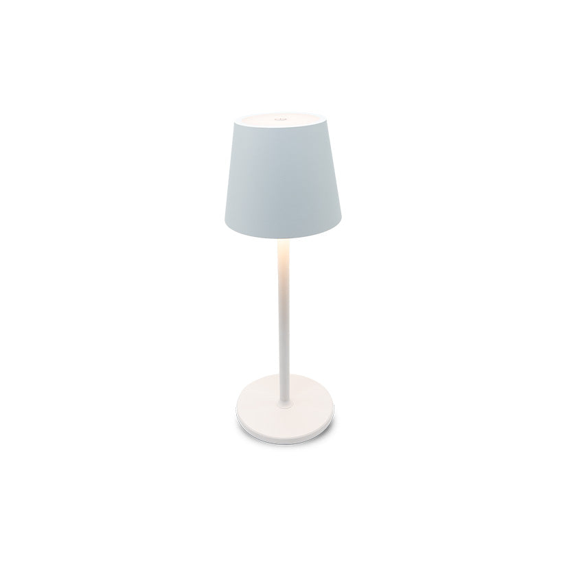 Modern Round LED Lamp White Large