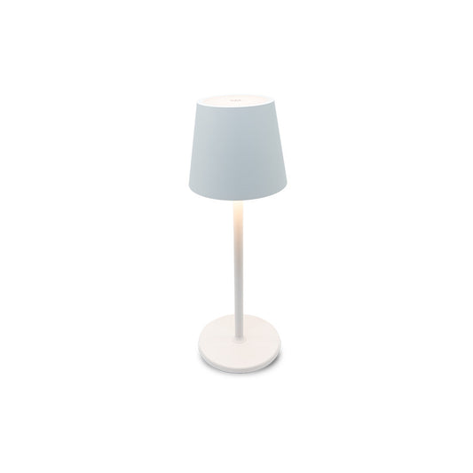 Modern Round LED Lamp White Large